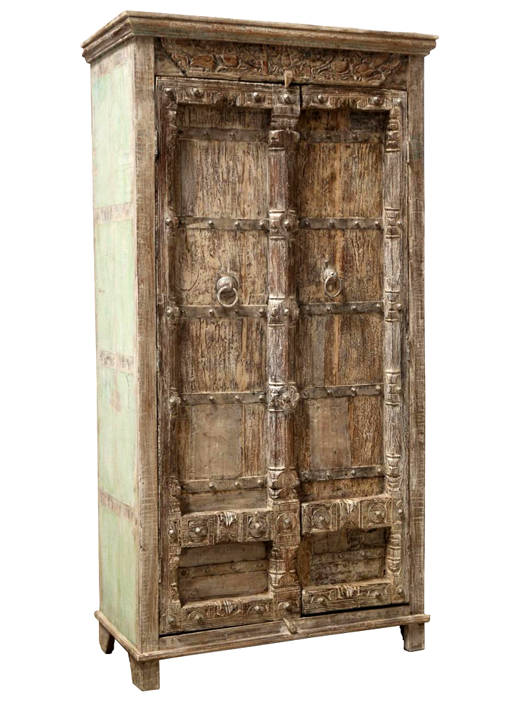 Wooden almirah old door