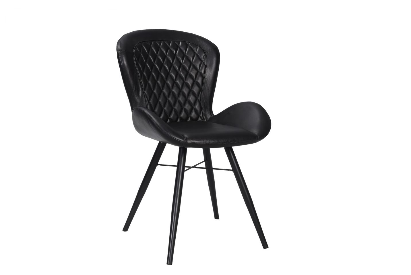 Zandvoort leather chair Black